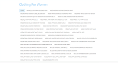 Desktop Screenshot of clothingforwomendoa.weebly.com