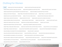 Tablet Screenshot of clothingforwomendoa.weebly.com