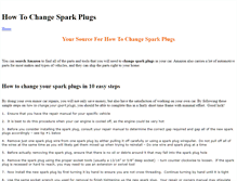 Tablet Screenshot of howtochangesparkplugs.weebly.com