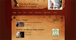 Desktop Screenshot of hiphopromania.weebly.com