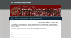 Desktop Screenshot of mcbridehomework.weebly.com