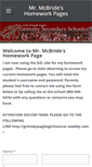 Mobile Screenshot of mcbridehomework.weebly.com