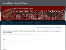 Tablet Screenshot of mcbridehomework.weebly.com