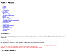 Tablet Screenshot of narutomania.weebly.com