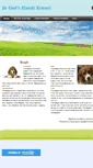 Mobile Screenshot of ingodshandskennel.weebly.com