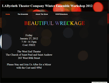 Tablet Screenshot of labyrinthensembleworkshop.weebly.com