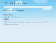 Tablet Screenshot of fessecondgrade.weebly.com