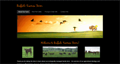 Desktop Screenshot of buffalosunrisefarm.weebly.com