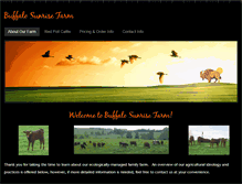 Tablet Screenshot of buffalosunrisefarm.weebly.com
