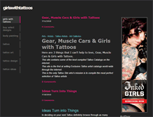 Tablet Screenshot of girlswithtattoos.weebly.com