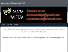 Tablet Screenshot of dramamaltija.weebly.com