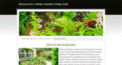Desktop Screenshot of commercialdrivevancouverbcmodernvacationholidaygardensuite.weebly.com