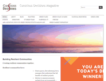 Tablet Screenshot of consciousdecisions.weebly.com