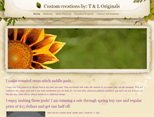 Tablet Screenshot of customcreationsbytina.weebly.com