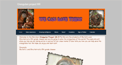 Desktop Screenshot of orangutansrule.weebly.com