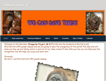 Tablet Screenshot of orangutansrule.weebly.com