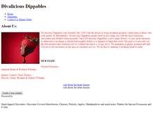 Tablet Screenshot of divadipps.weebly.com