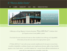 Tablet Screenshot of parcodellefeste.weebly.com