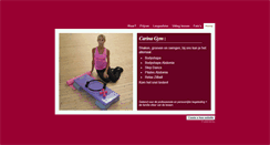 Desktop Screenshot of carinagym.weebly.com
