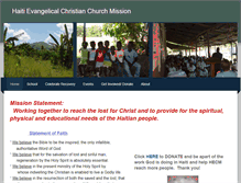 Tablet Screenshot of heccmission.weebly.com