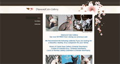 Desktop Screenshot of diamondcatscattery.weebly.com