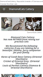 Mobile Screenshot of diamondcatscattery.weebly.com