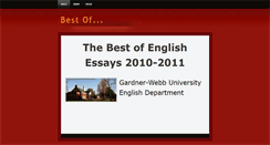 Desktop Screenshot of bestofenglishessays.weebly.com