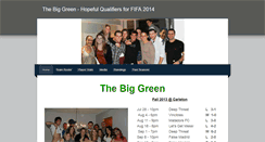 Desktop Screenshot of biggreenteam.weebly.com