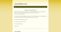 Desktop Screenshot of aarondarko.weebly.com