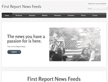 Tablet Screenshot of firstreport.weebly.com