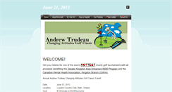 Desktop Screenshot of andrewtrudeaugolf.weebly.com