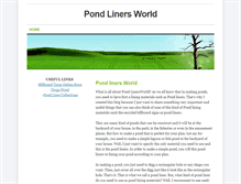 Tablet Screenshot of billboardtarps-pond-liners.weebly.com