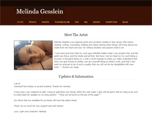 Tablet Screenshot of melindagesslein.weebly.com