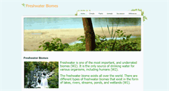 Desktop Screenshot of freshwaterbiomesemandsyd.weebly.com