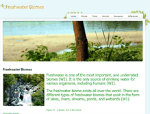Tablet Screenshot of freshwaterbiomesemandsyd.weebly.com