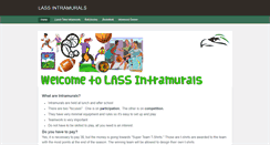 Desktop Screenshot of lassintramurals.weebly.com