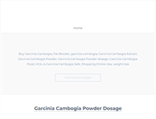 Tablet Screenshot of garciniacambogiapowderdosage.weebly.com