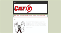 Desktop Screenshot of cat5comic.weebly.com