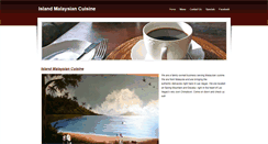 Desktop Screenshot of islandmalaysiancuisine.weebly.com