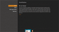 Desktop Screenshot of noobnation.weebly.com
