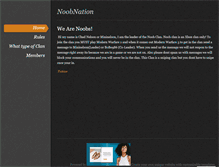 Tablet Screenshot of noobnation.weebly.com
