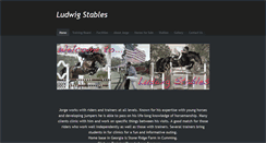 Desktop Screenshot of ludwigstables.weebly.com