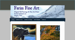 Desktop Screenshot of farissfineart.weebly.com