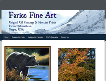 Tablet Screenshot of farissfineart.weebly.com