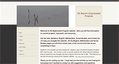Desktop Screenshot of mrburowexp.weebly.com