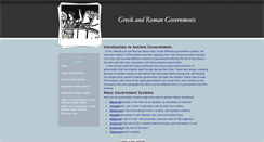 Desktop Screenshot of greekromangov.weebly.com
