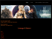 Tablet Screenshot of lineage2storm.weebly.com