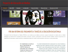 Tablet Screenshot of educacionenmedios.weebly.com