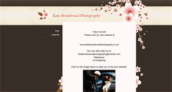 Desktop Screenshot of katebrandwoodphotography.weebly.com
