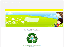 Tablet Screenshot of good2livegreen.weebly.com